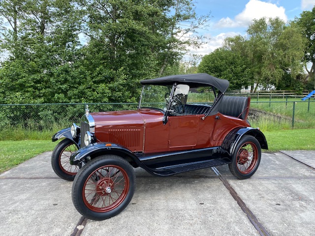 Ford model T Roadster uit 1926